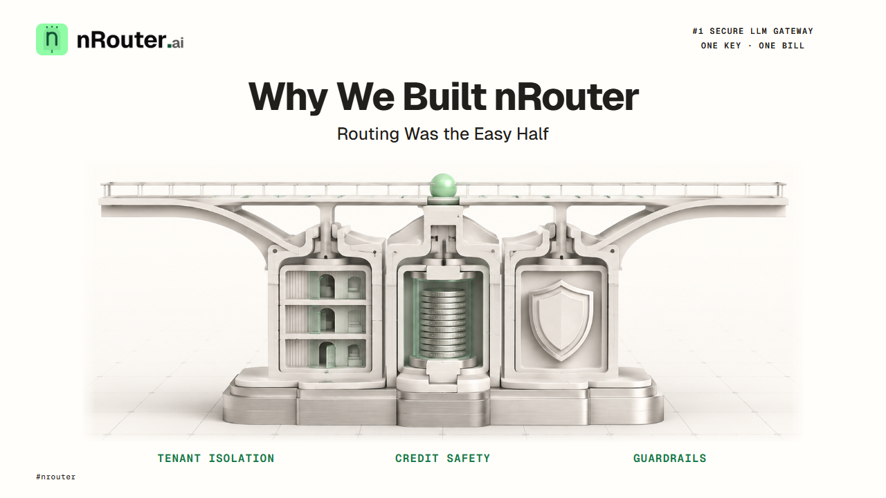 Why We Built nRouter: Routing Was the Easy Half