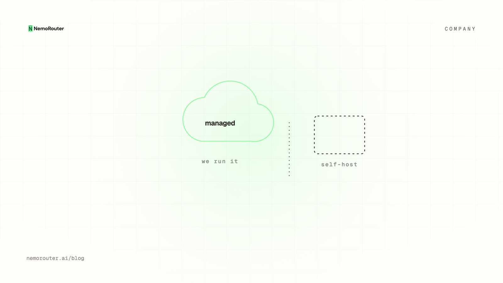 Why We're Managed, Not a Self-Hosted Gateway