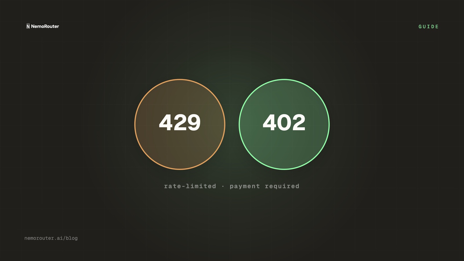 Handling 429 and 402 Errors From an LLM Gateway